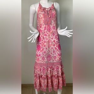 REBECCA TAYLOR DRESS PINK DREAMWEAVER SIZE 10